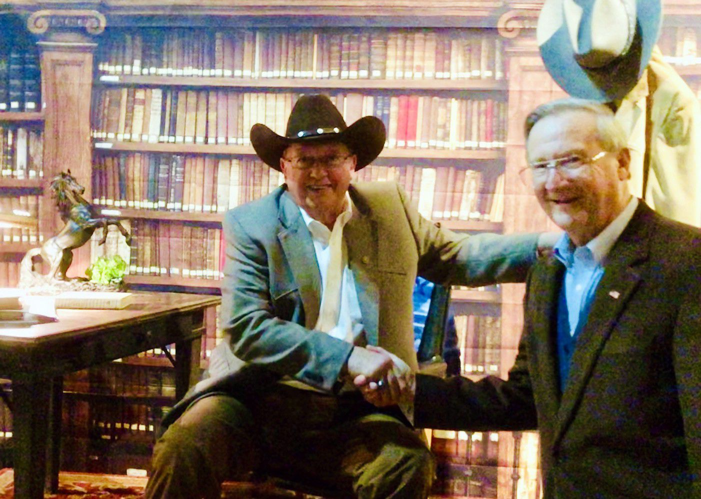 Evening with Jerry Mansfield a success